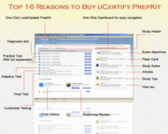 uCertify 70-432 MCTS: SQL Server 2008, I screenshot